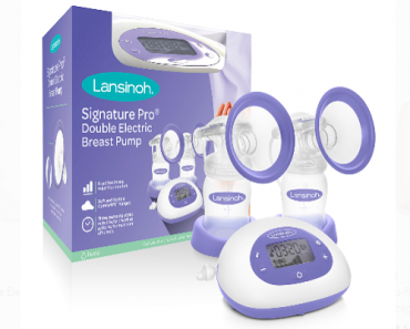 Lansinoh Signature Pro Portable Double Electric Breast Pump with LCD Screen Only $59.99 Shipped! (Reg. $100)