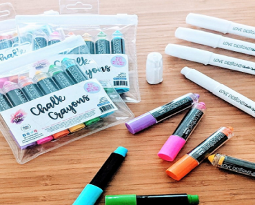 Dust-free Chalk Crayons | Color or White Only $9.99!