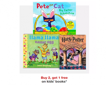 Buy 2 Get 1 FREE on Select Kids’ Books!