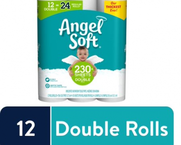 Angel Soft Toilet Paper (12 Double Rolls) $5.97 at Walmart!