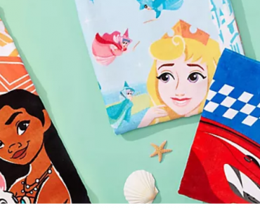 FREE Shipping at Shop Disney! Get Disney Beach Towels Only $15 Shipped, Disney Art Activity Books $10 Shipped! Today Only!