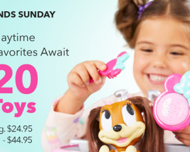 Shop Disney: $20 Disney Toys Going on Now! Fun At-Home Activities!