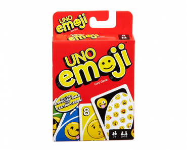 Uno Emoji Card Game – Just $6.45! Fun family game!