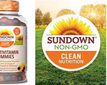 Sundown Adult Multivitamin, 120 Gummies Only $6.99! (Reg. $12.60) Great Reviews!