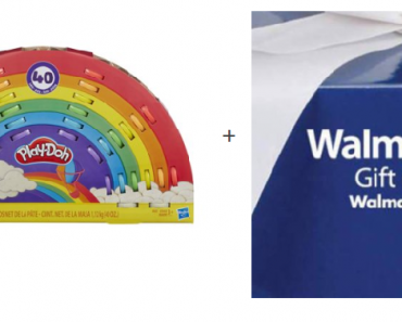 Wow! Play-Doh Ultimate Rainbow 40 pack + $10 Walmart eGift Card Only $14.94!