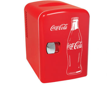 Classic Coca Cola 6 Can Personal Mini Cooler and Fridge – Just $29.00! Was $64.00!