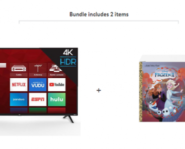 43″ TCL 4K UHD HDR LED Roku Smart TV plus Google Home Mini & Frozen II Book Bundle – Just $218.00