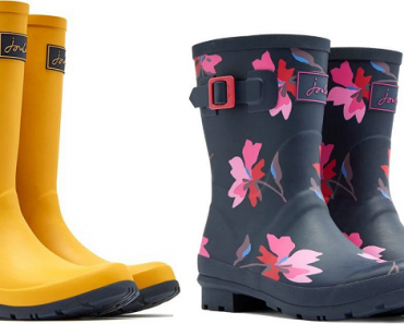 Zulily: 65% Off Joules Rain Boots – Prices Starting at $14.99!