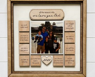 “All the Reasons Why” Father’s Day Plaque – Only $42.99 Shipped!
