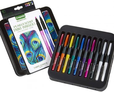 Crayola Pearlescent Paint Markers (10 Count) – Only $12.95!