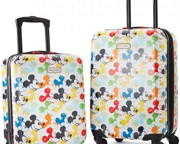 American Tourister Disney Hardside Luggage with Spinner Wheels Set – Only $79.99!