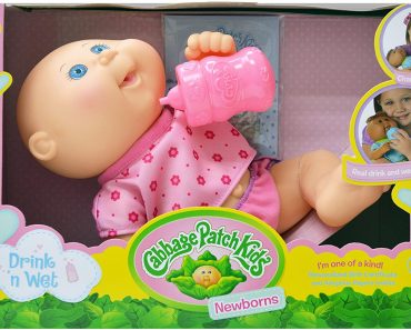 Cabbage Patch Kids, Drink N’ Wet Newborn Baby Doll – Only $14.83!