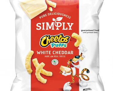 Simply Cheetos Puffs White Cheddar Cheese Flavored Snacks, 36 Count – Only $11.73!