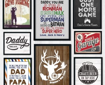 Personalized Signs for Dads – Only $5.99!