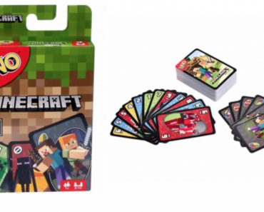 UNO Minecraft Card Game Just $5.09! (Reg. $7.99)