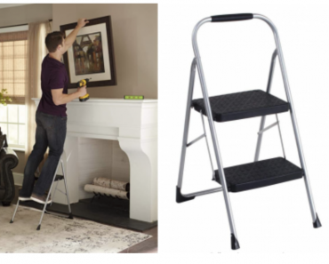 Cosco Two Step Big Step Folding Step Stool with Rubber Hand Grip $29.51! (Reg. $39.99)
