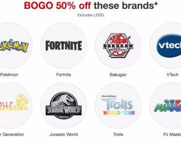Target: BOGO 50% Off Select Toy Brands!