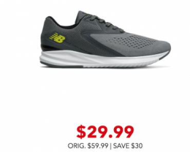 New Balance Men’s Fuel Core Vizo Pro Run Running Shoes Just $29.99 Today Only! (Reg. $59.99)