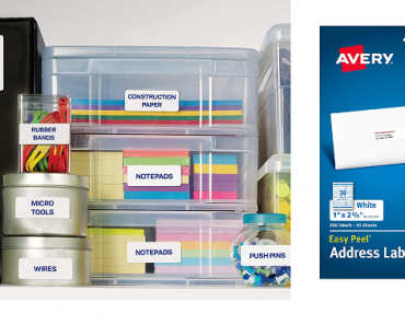Avery Mailing Address Labels (300 Labels) Only $3.45!
