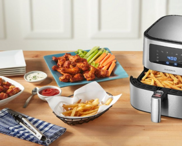 Insignia 5 Quart Digital Air Fryer (Stainless Steel) Only $49.99 Shipped! (Reg $119.99)