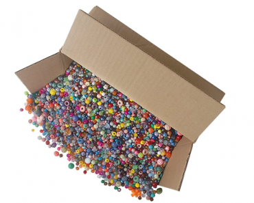 The Beadery Bonanza – 5LB of Mixed Craft Beads – Just $14.01!