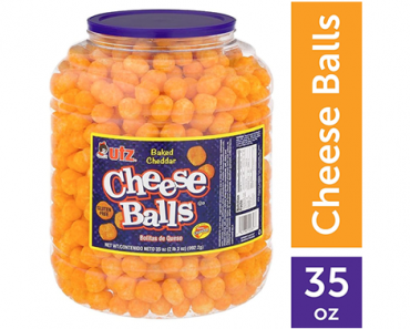Utz Cheese Balls – 35 Ounce Barrel – Just $6.88!