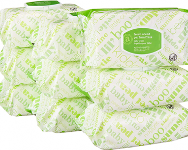 Amazon Elements Baby Wipes, Fresh Scent, 720 Count in Flip-Top Packs – Just $17.99!