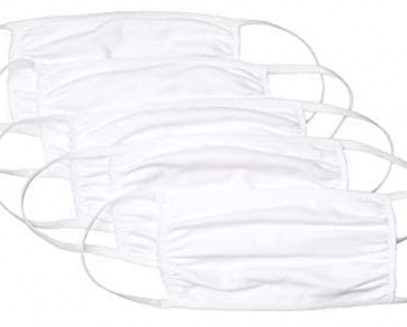 Cotton Face Cover – Pack of 50 – Just $30.99! Machine washable!