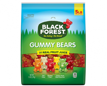 Black Forest Gummy Bears Candy, 5 Pound Bulk Bag – Just $10.01!