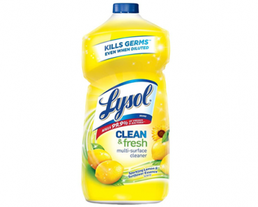 Lysol Clean & Fresh Multi-Surface Cleaner – 40oz – Just $2.47!