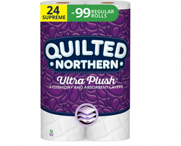 Quilted Northern Ultra Plush Toilet Paper, 24 Supreme Rolls – Just $27.99!