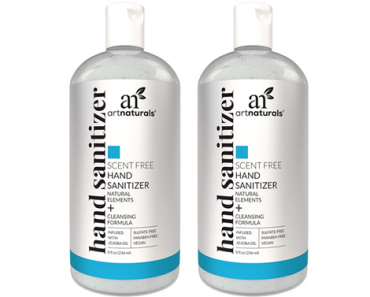 Artnaturals Alcohol Based Hand Sanitizer Gel – 2 Pack – Just $11.95!
