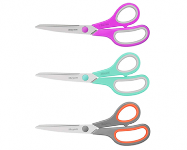 8″ Multipurpose Scissors Bulk 3-Pack – Just $6.79!