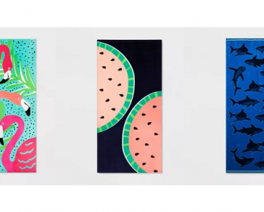 Target: Save 30% Off Beach Towels!