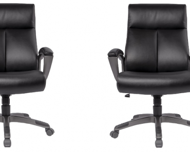 Staples Wedgemere Bonded Leather High-Back Manager Chair Only $74.99 Shipped! (Reg. $180)