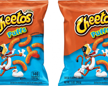 Cheetos Puffs Cheese Flavored Snacks Pack of 40 Only $12.13 Shipped!