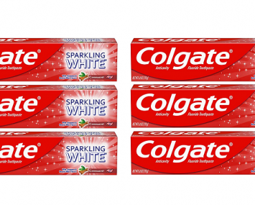 Colgate Sparkling White Toothpaste (6 Pack) Only $7.52 Shipped!