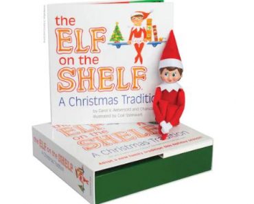 The Elf on the Shelf: A Christmas Tradition Book & Scout Elf Only $11.99!