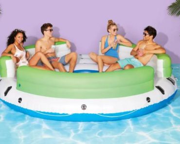 Sun Squad Floating Island Pool Float – Only $83.99!