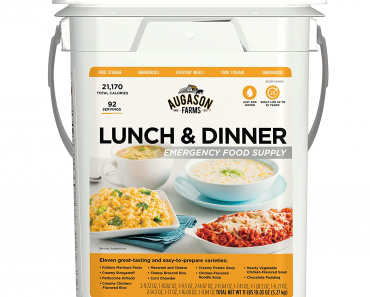 IN STOCK Augason Farms Lunch & Dinner Emergency Food Supply Only $70.71!