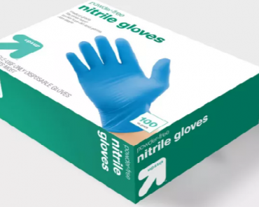 Up&Up Nitrile Exam Gloves – 100ct Only $7.99! Great Reviews!