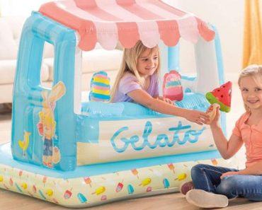 Intex Ice Cream Stand Inflatable Playhouse and Pool – Only $27!