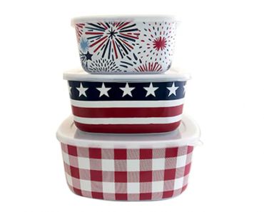 Kohl’s 30% Off! Earn Kohl’s Cash! Stack Codes! FREE Shipping! Celebrate Americana Together Stacking Container Set – Just $14.69!