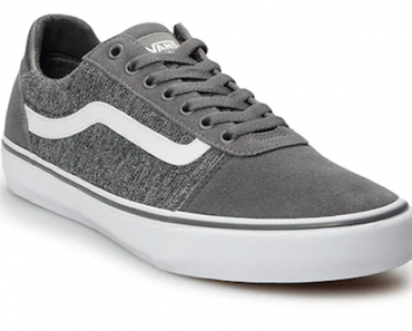 LAST DAY! Kohl’s 30% Off! Earn Kohl’s Cash! Stack Codes! FREE Shipping! Vans Ward DX Men’s Skate Shoes – Just $34.27!