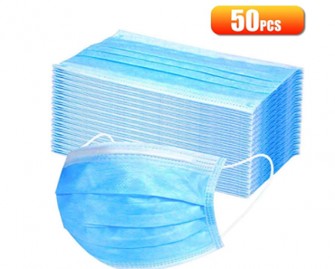 Disposable Face Covers – Non-Woven Material – 50 Pieces – Just $22.99!