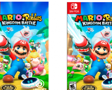 Wow! Mario + Rabbids: Kingdom Battle – Nintendo Switch Only $19.99! (Reg. $60)