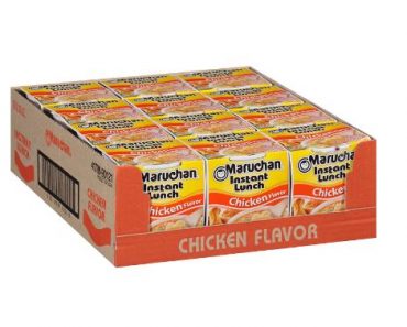Maruchan Instant Lunch Chicken Flavor, 2.25 Ounce (Pack of 12) – Only $4!