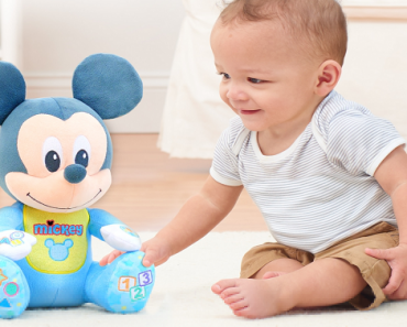 Disney Baby Musical Discovery Plush Mickey Mouse Only $9.00! (Reg $17.99)