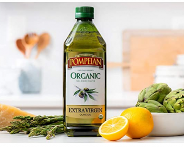 Pompeian Organic Extra Virgin Olive Oil – 48 Ounce Only $9.01 Shipped! Great Reviews!
