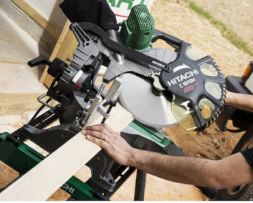 Hitachi 12-in 15-Amp Dual Bevel Compound Miter Saw Only $179 Shipped! (Reg. $300)